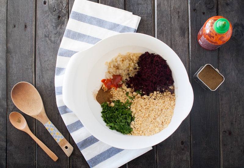 beetroot sliders ingredients