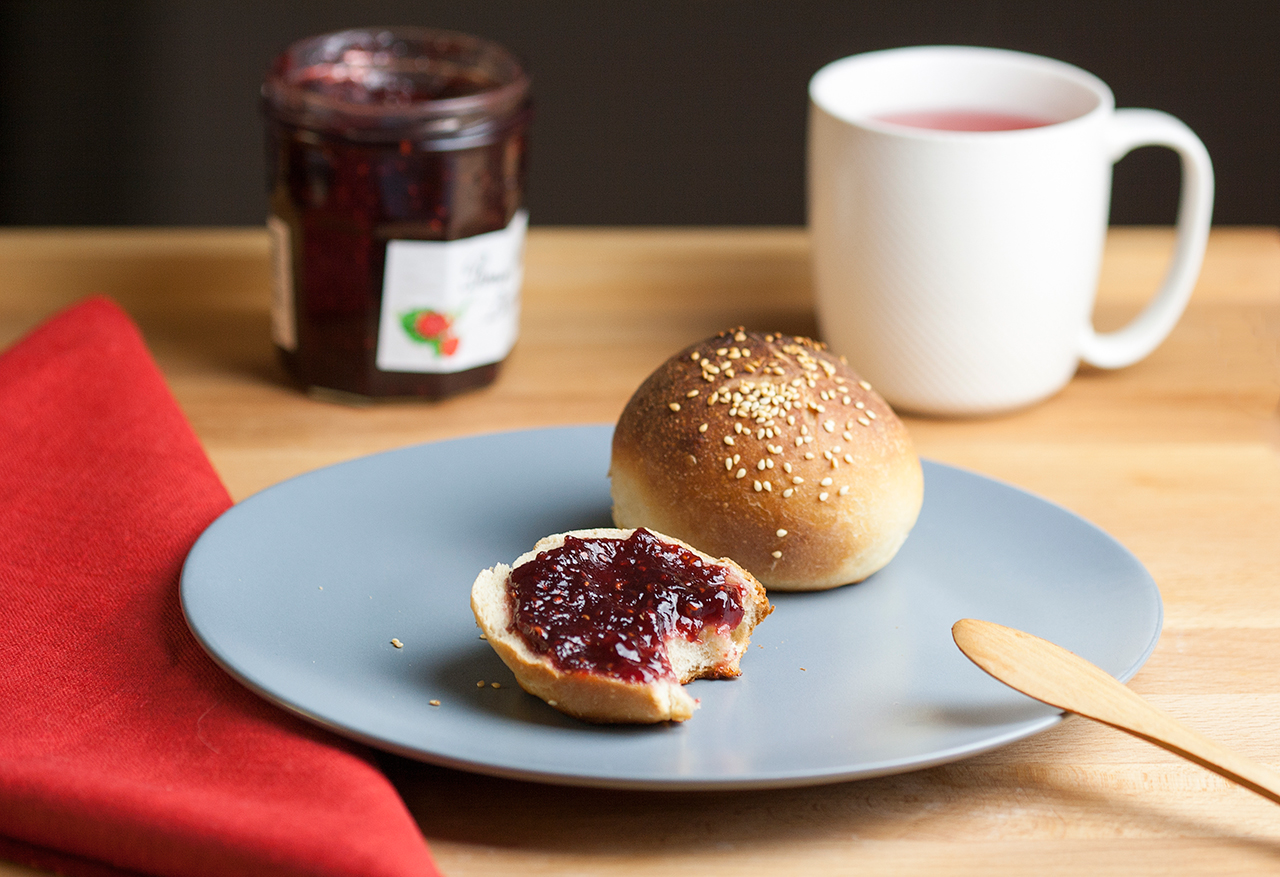 Fluffy vegan brioche buns Lazy Cat Kitchen