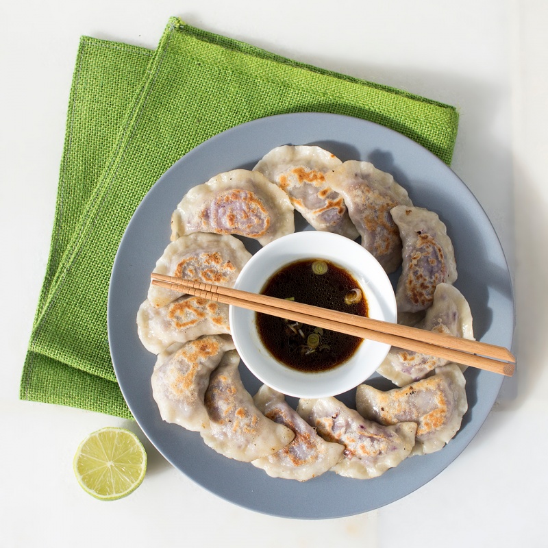 cabbage dumplings serving suggestion