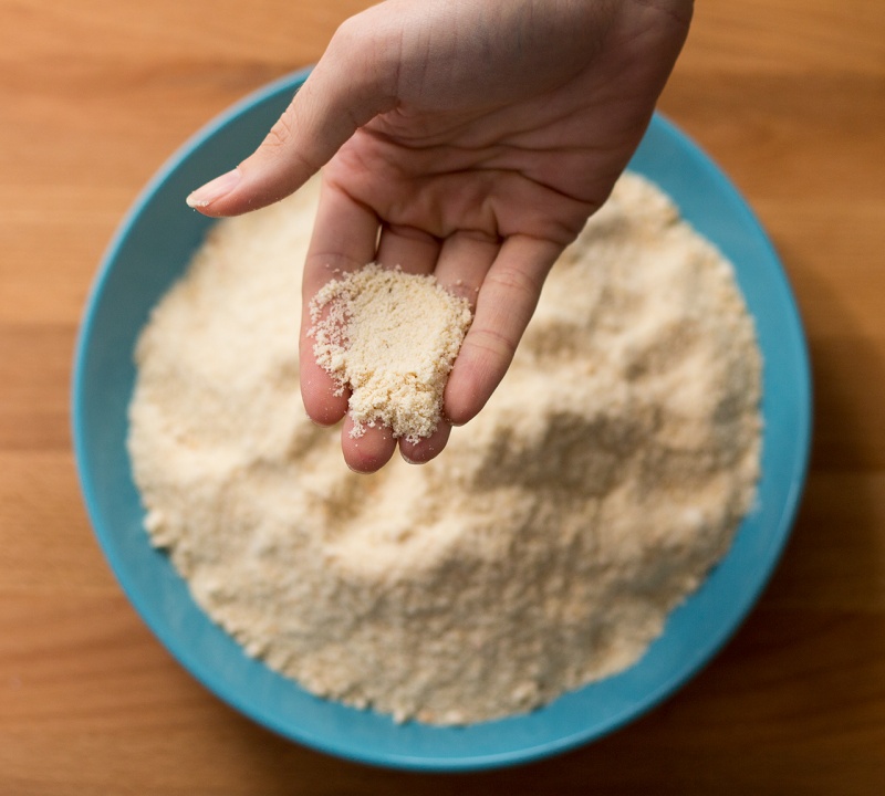 homemade almond flour