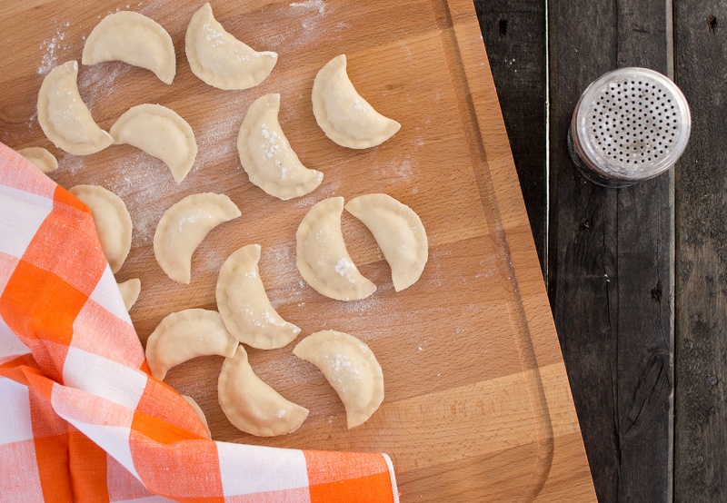 ruskie dumplings