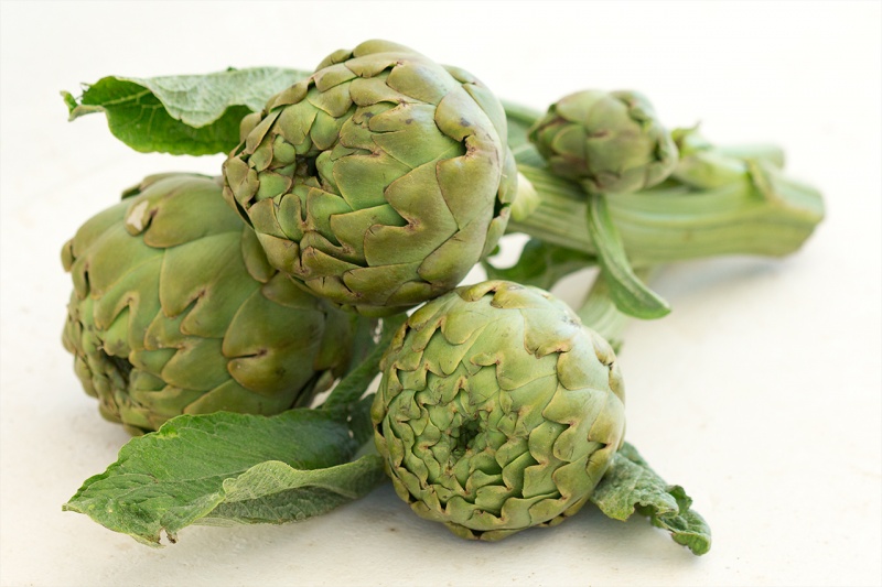 fresh artichokes