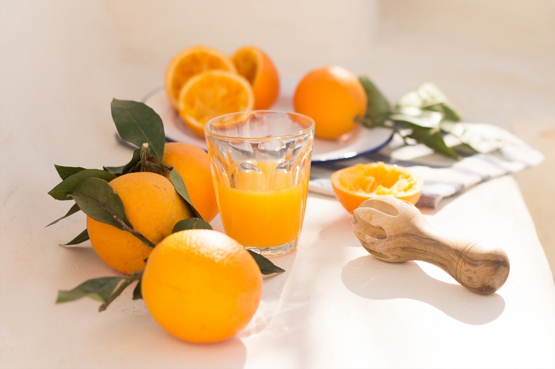 freshly squeezed orange juice