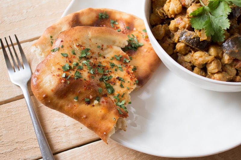 naan bread curry