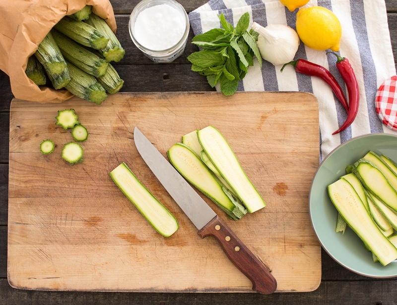 courgette spaghetti ingredients