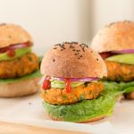 Vegan sweet potato burgers-image