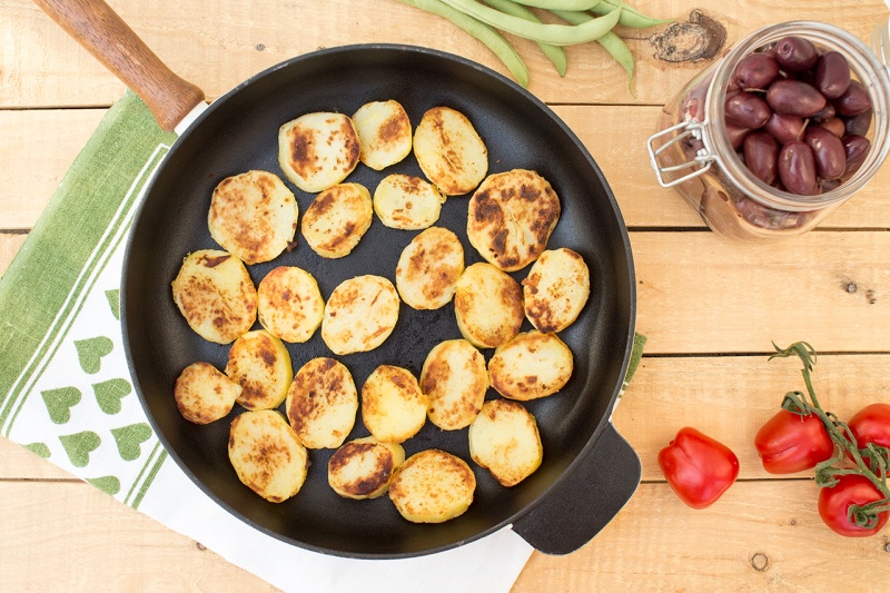 pan fried potatoes