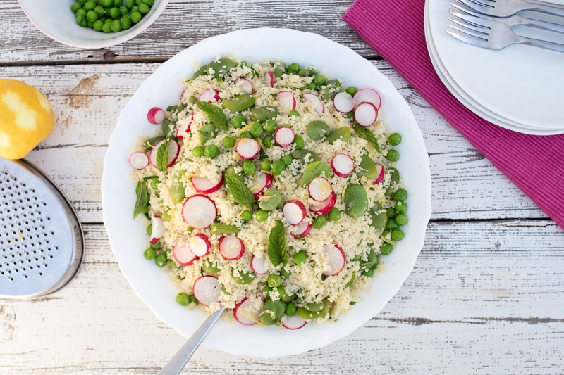 spring couscous salad