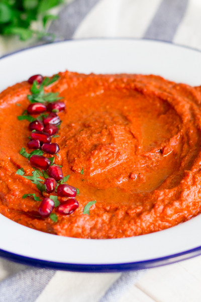 Muhammara close up