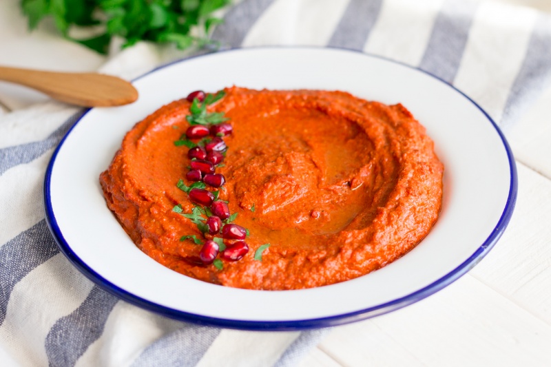 Muhammara close up