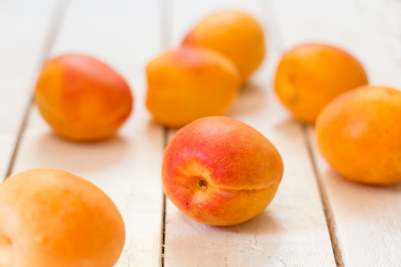 ripe apricots