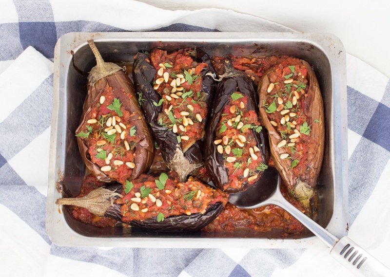 Gochujang eggplant - Lazy Cat Kitchen