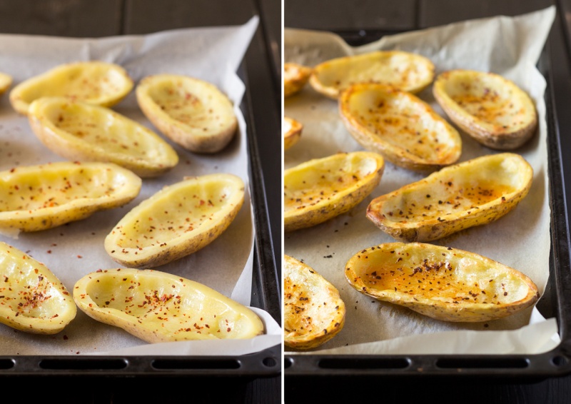 potato skins before and after