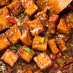 Vegan black pepper tofu-image