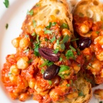 Greek chickpeas on toast-image