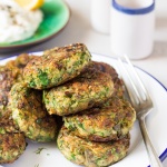 Vegan Greek zucchini fritters-image