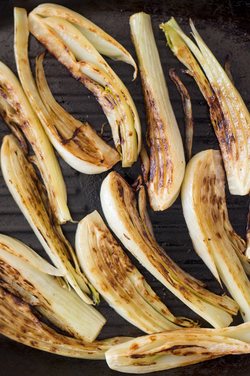 charred fennel for fennel pasta