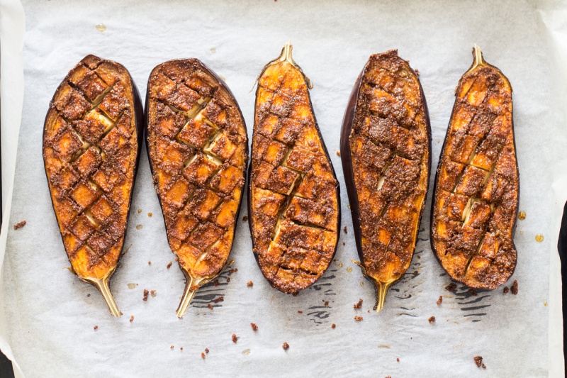 roasted aubergine