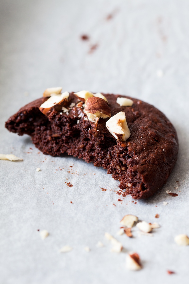 vegan brookies half