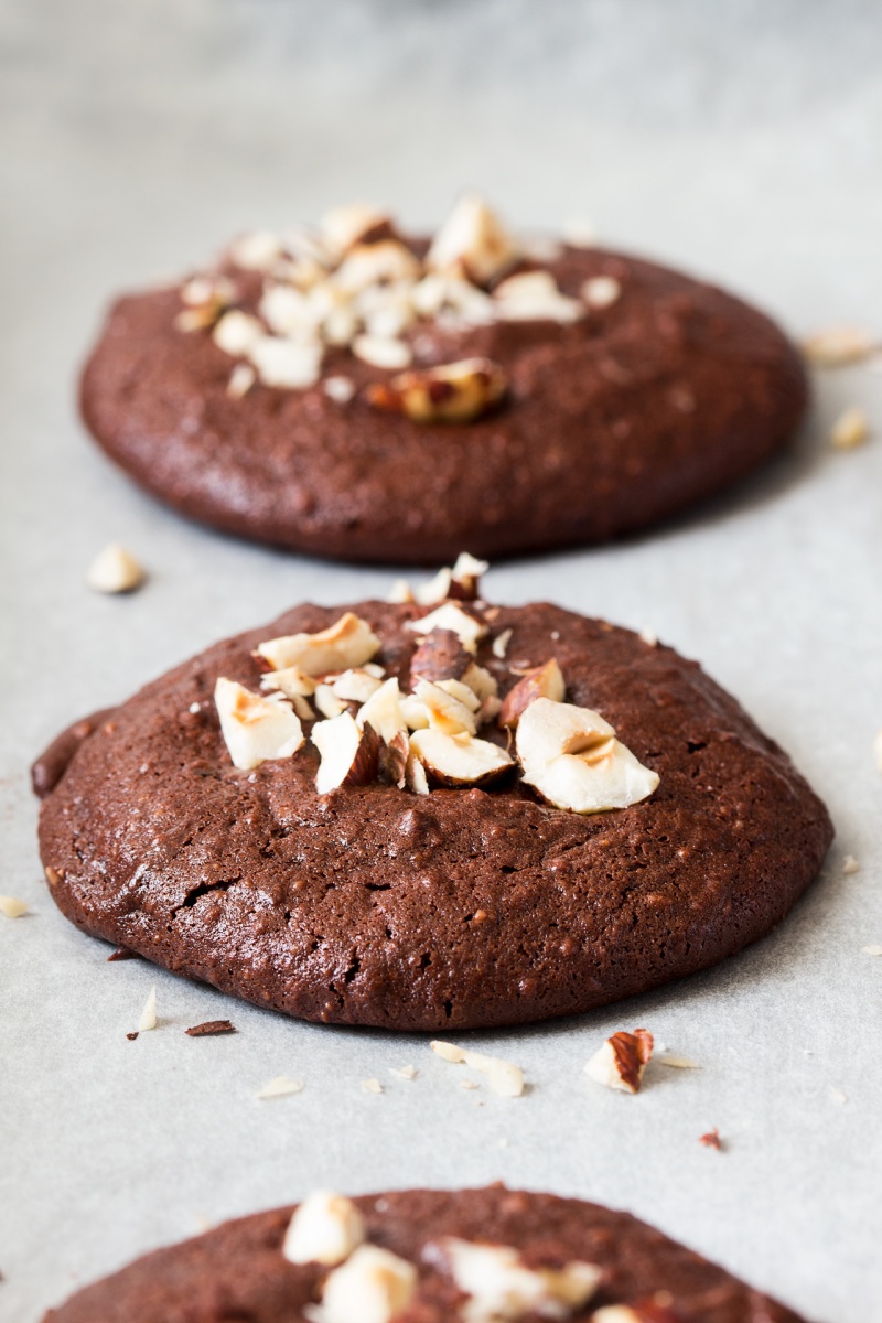 vegan brookies sideview