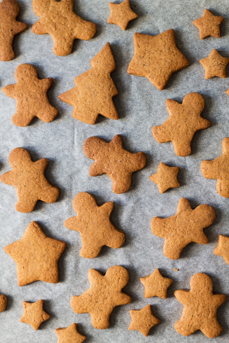 baked vegan gingerbread