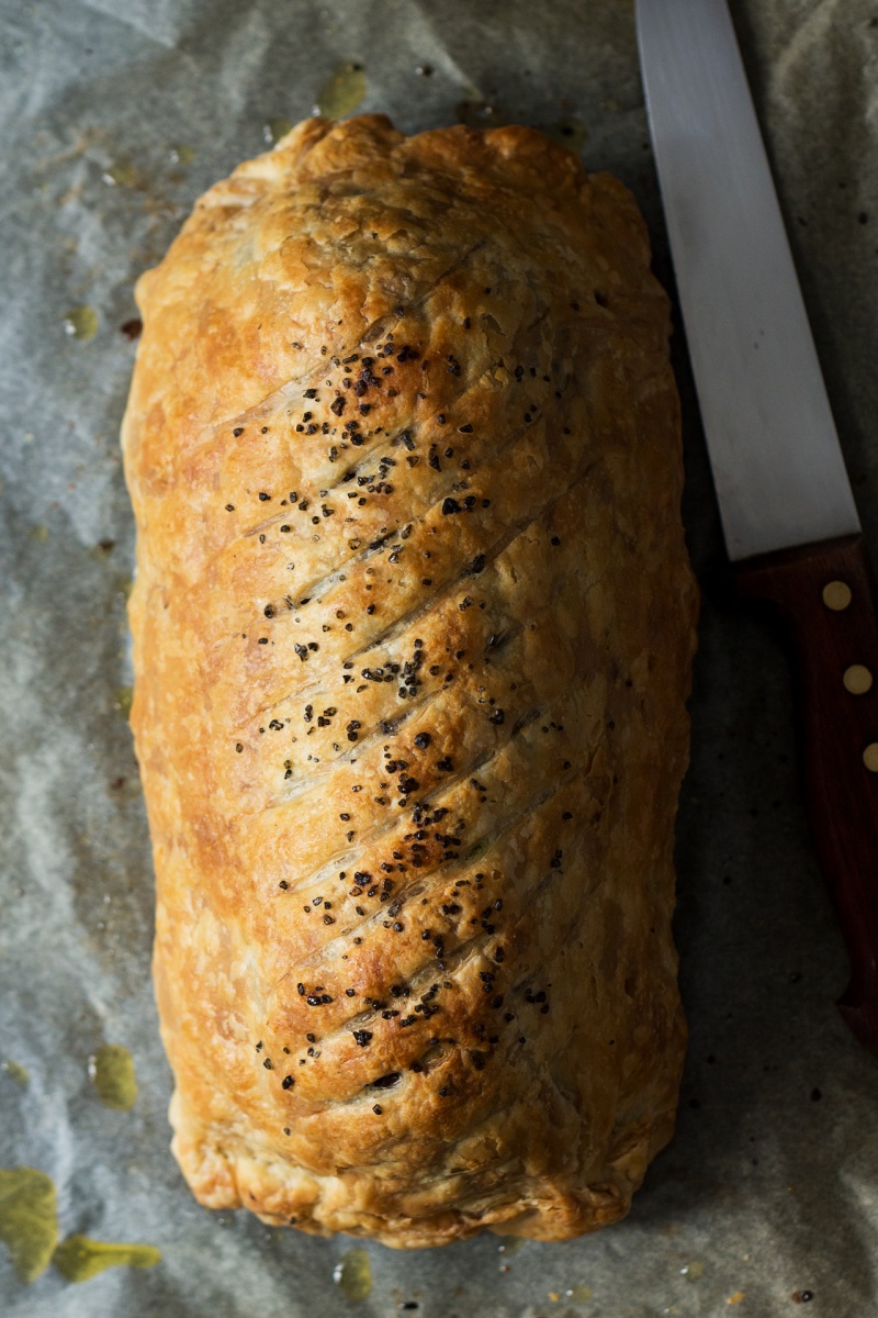 beet Wellington whole