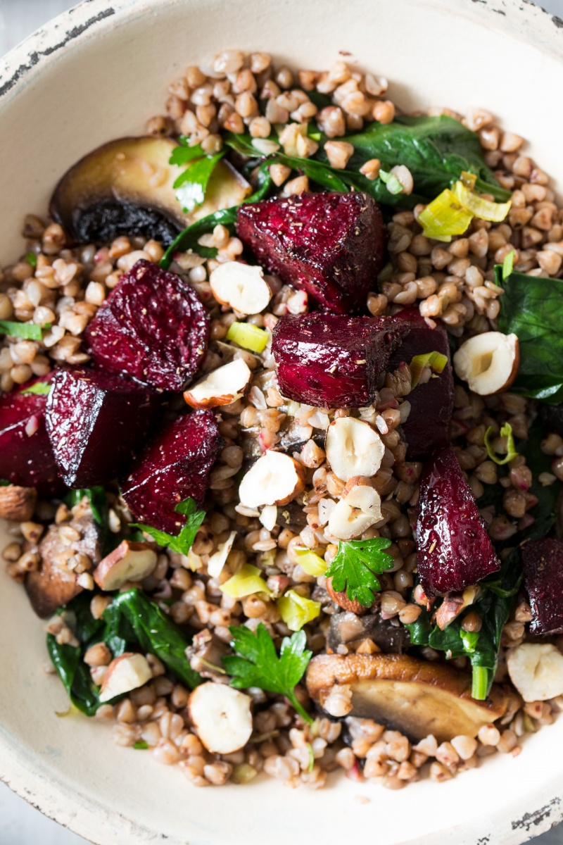 buckwheat beetroot salad macro