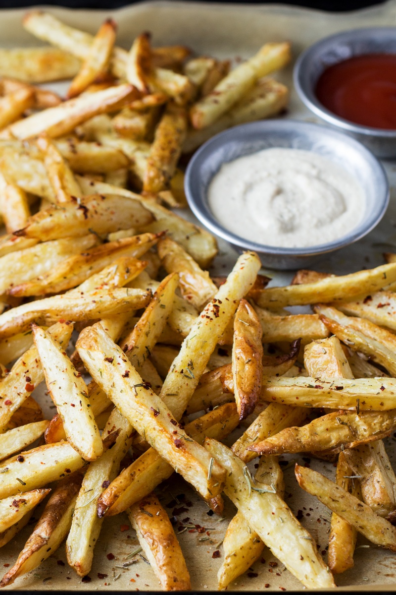 rosemary fries sideview