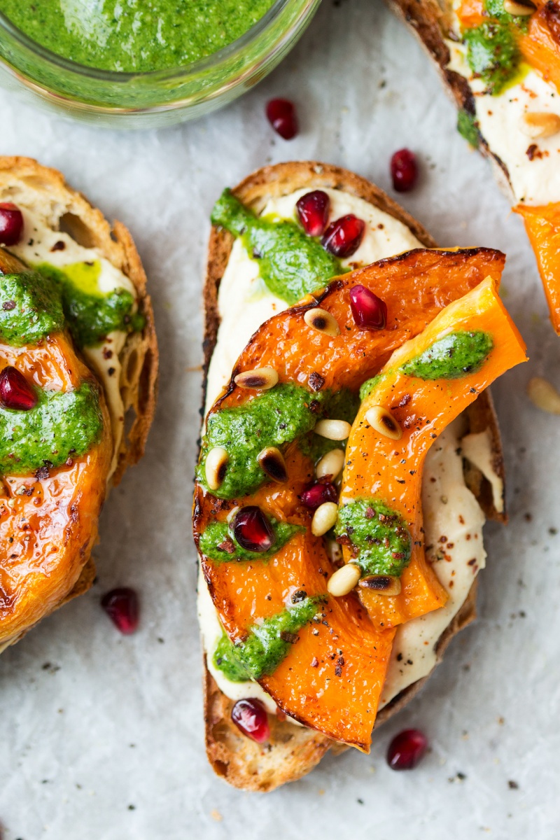 pumpkin crostini one