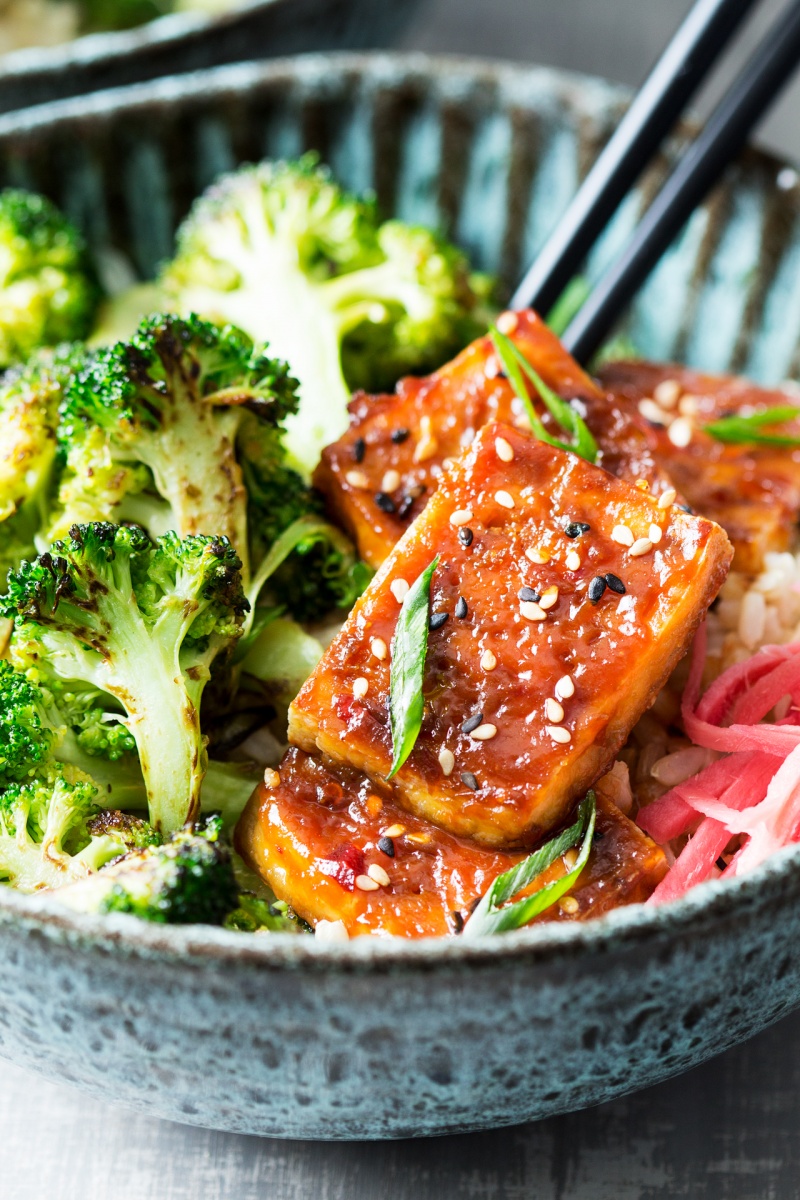 tofu dengaku bowl macro