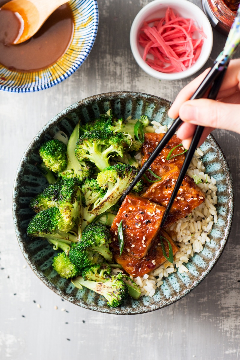 tofu dengaku bowl portion