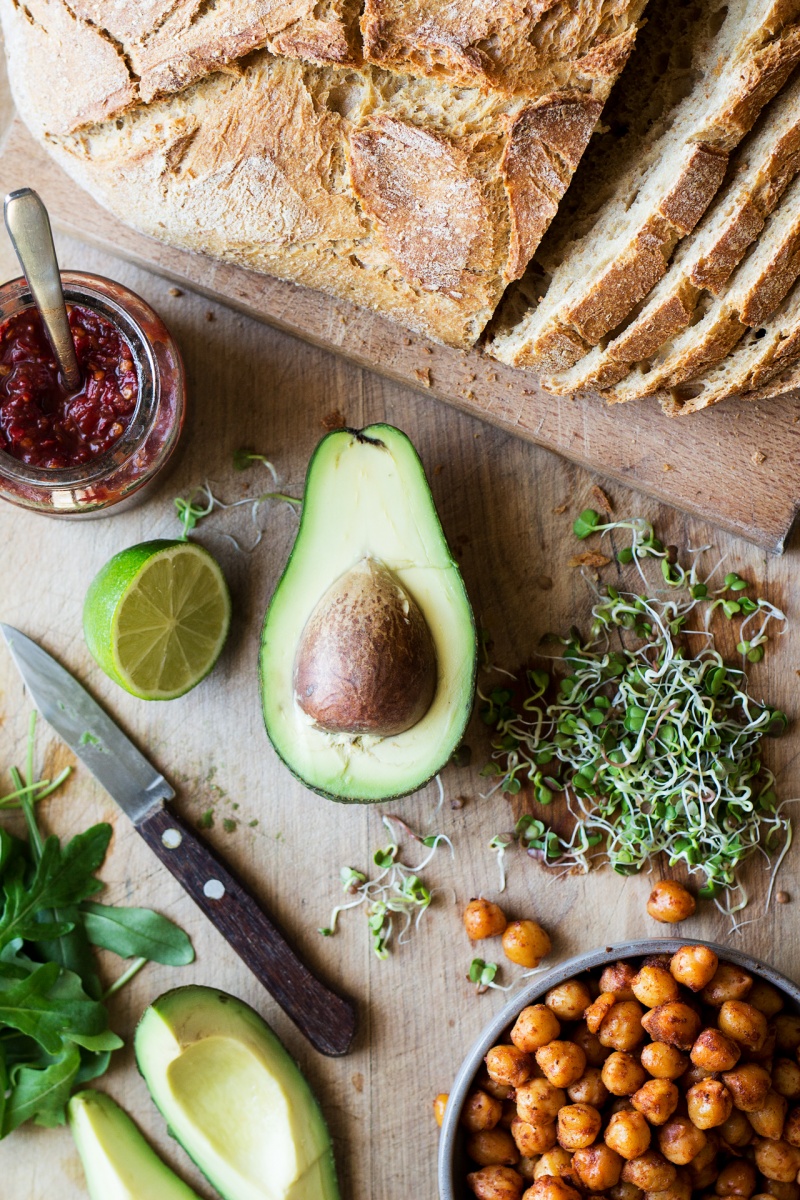 Vegan GF Avocado Toast - Notably Vegan