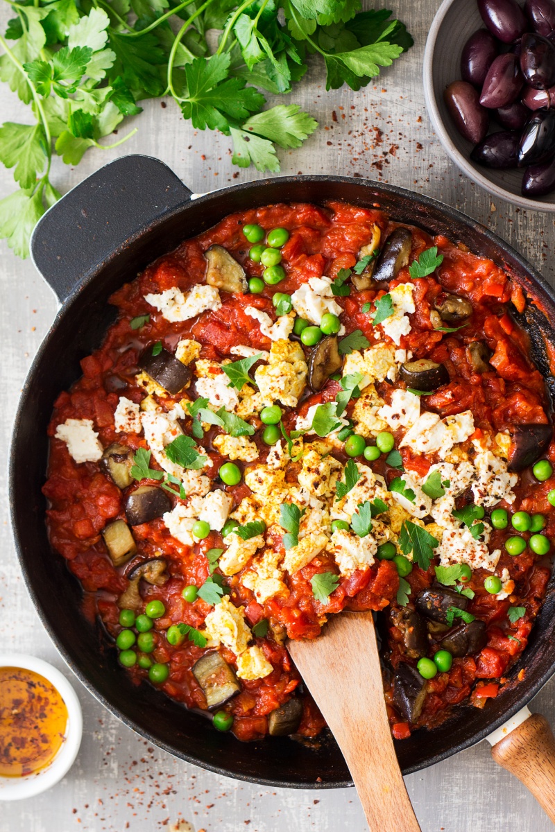 Vegan shakshuka - Lazy Cat Kitchen