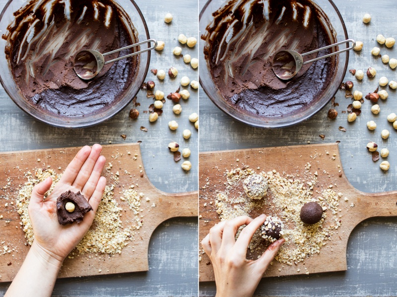 homemade ferrero rocher process