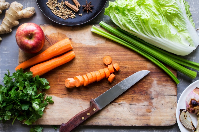 vegan pho broth making