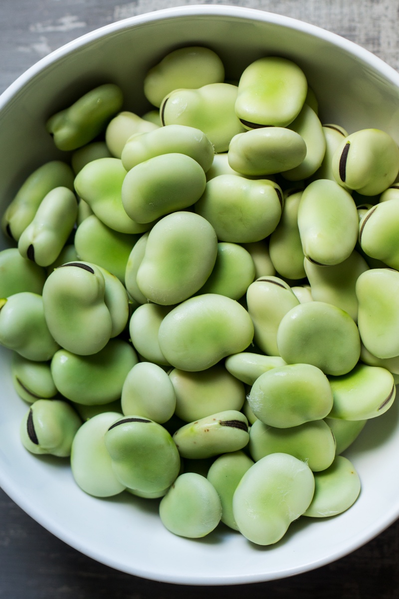 vegan ravioli broad beans