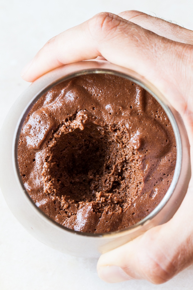 healthy vegan chocolate mousse macro