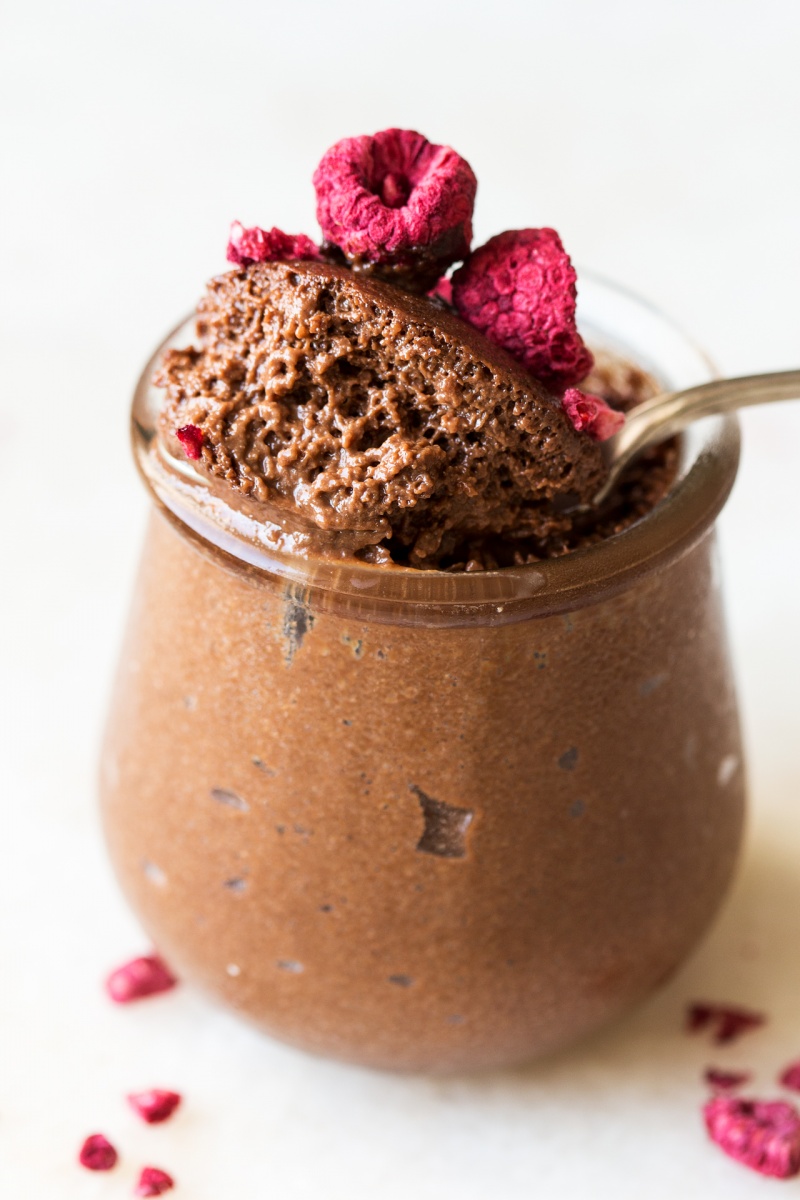 Healthy Vegan Chocolate Mousse Lazy Cat Kitchen