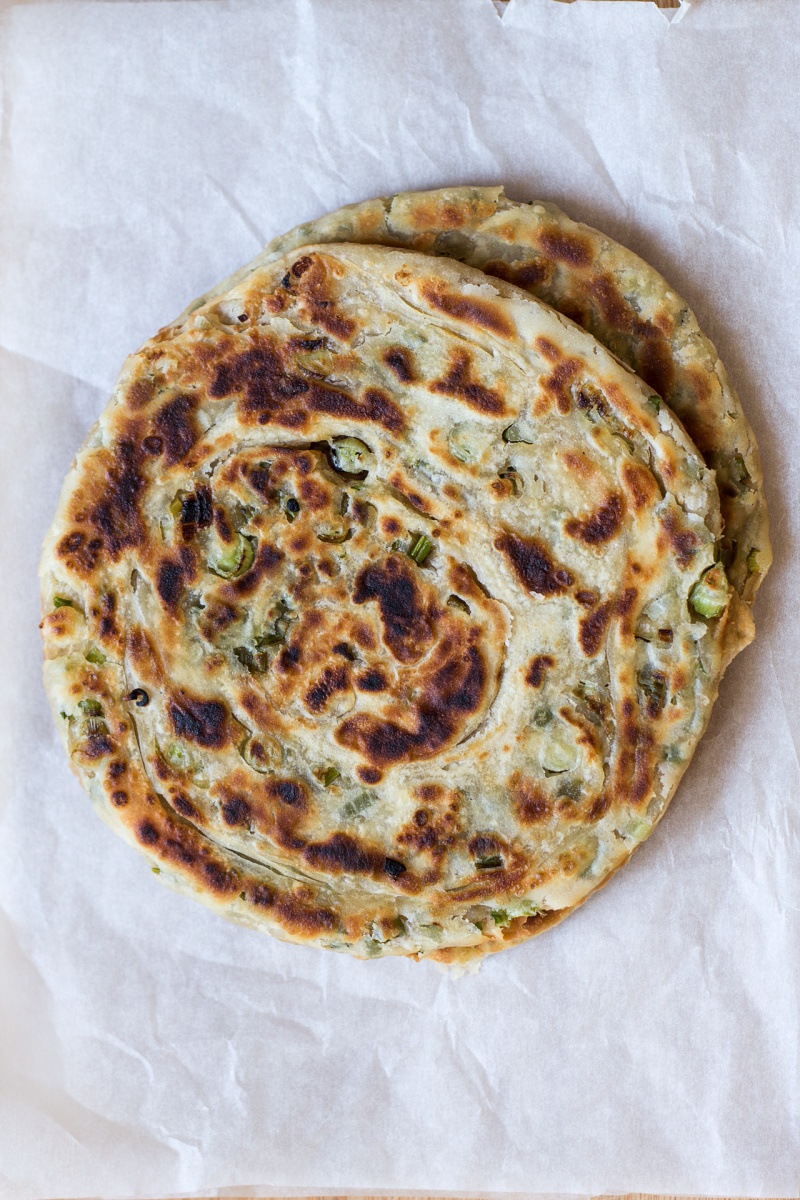 vegan scallion pancakes whole