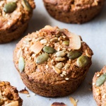 Vegan carrot muffins-image