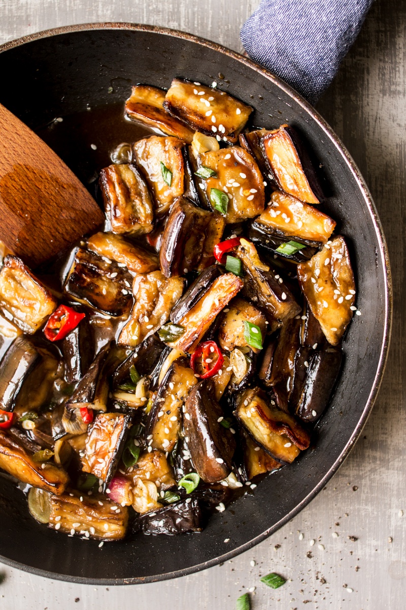 roasted chinese eggplant