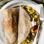 Vegan masala dosa-image