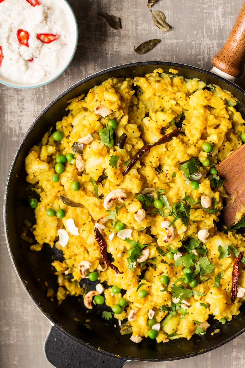 vegan masala dosa filling