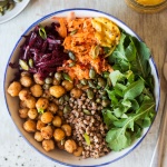 Winter bowl with roasted pepitas-image