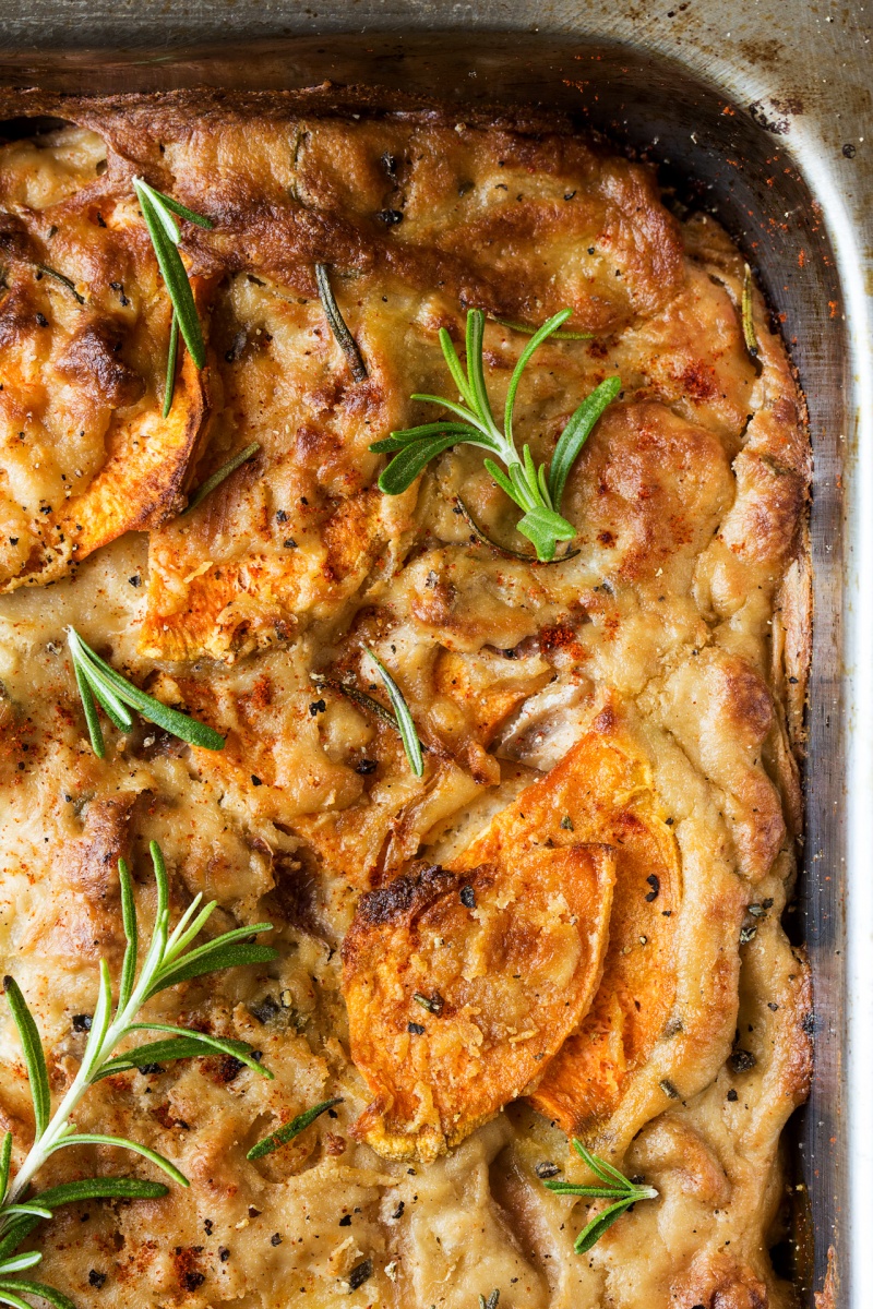 Vegan potato gratin (easy) - Lazy Cat Kitchen