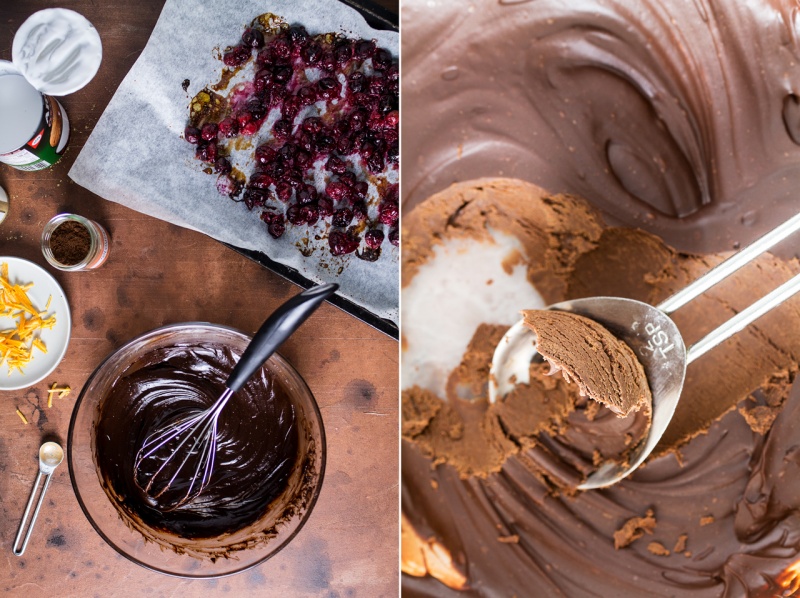 vegan christmas truffles making of