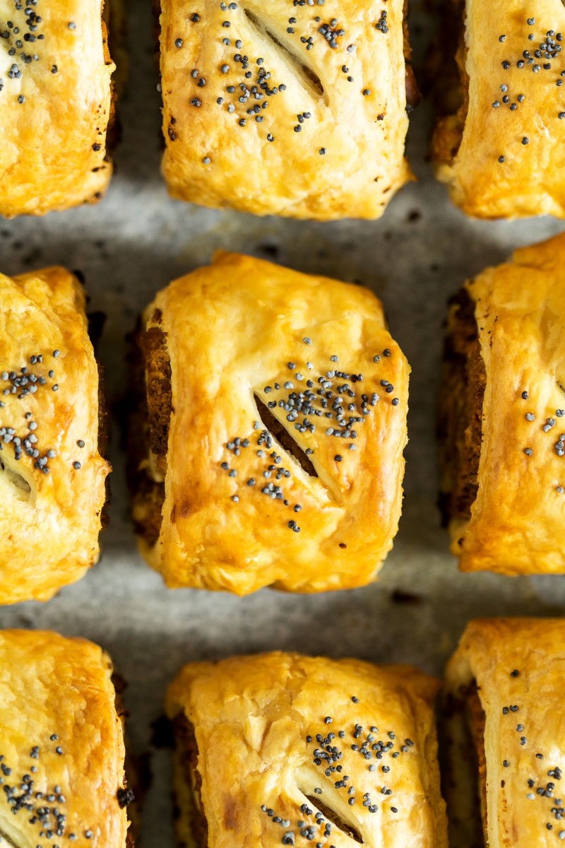 vegan sausage rolls macro