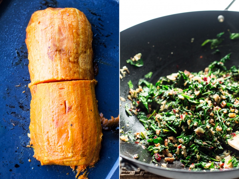 vegan squash wellington prep