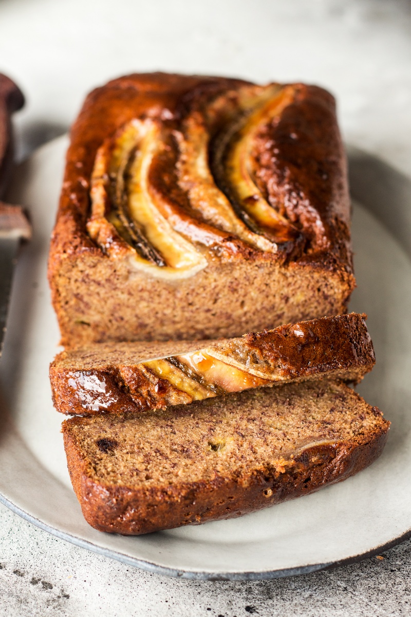 Eggless Banana Bread - The Conscious Plant Kitchen