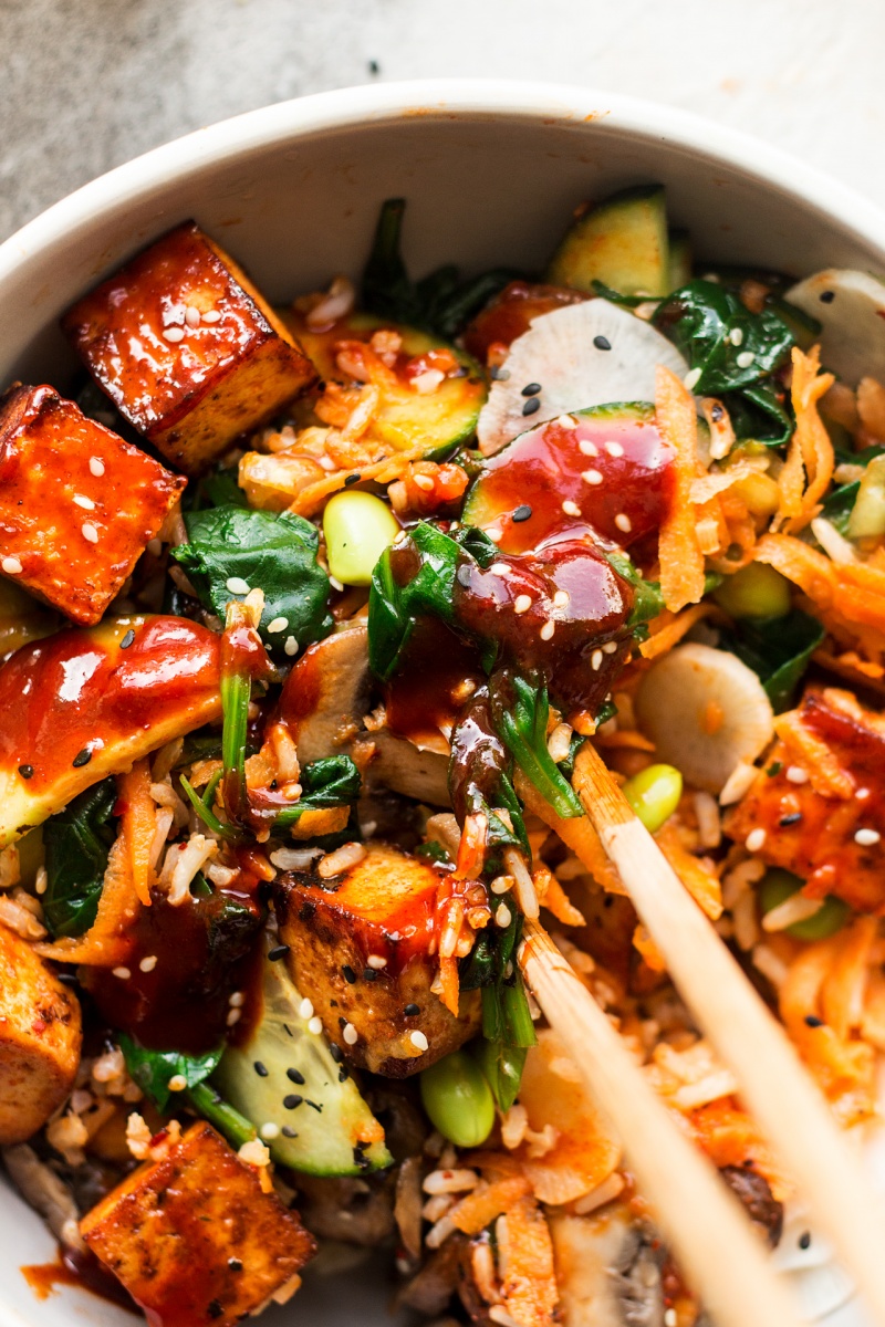 Vegetarian Bibimbap